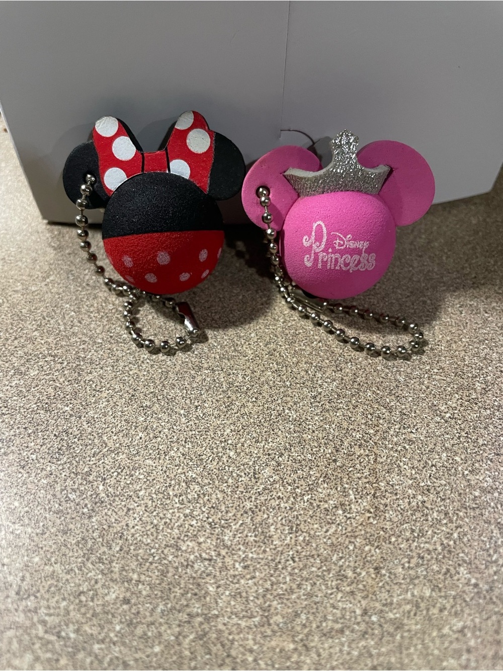 Disney Minnie Mouse & Princess Foam Antenna Topper Charms – Set of 2